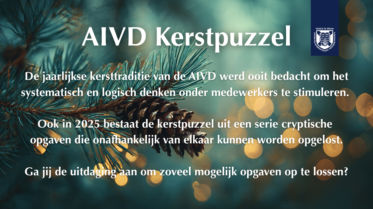 Prettige kerstdagen en een gelukkig nieuwjaar!