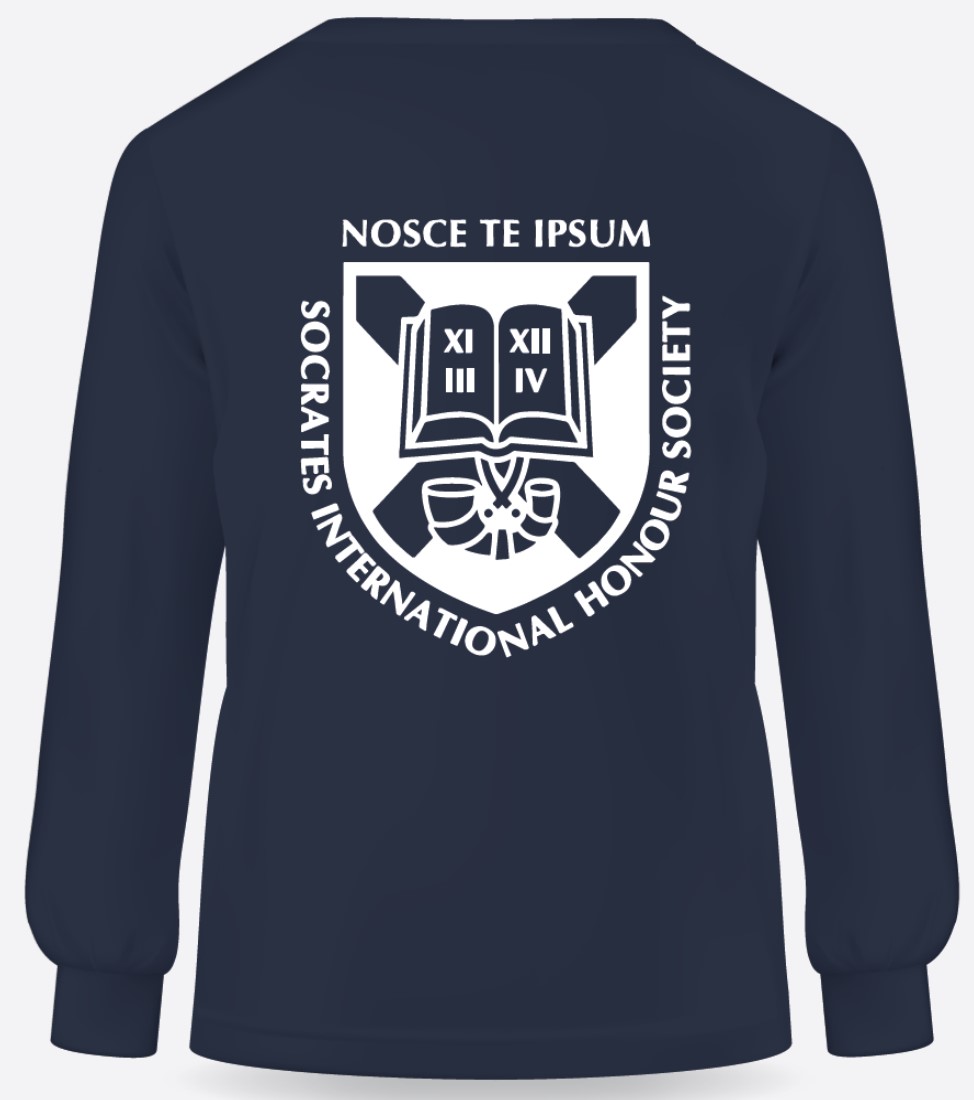 Socrates trui dubbel logo