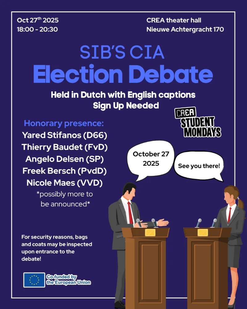 CIA election debate: The future of the Netherlands in the world